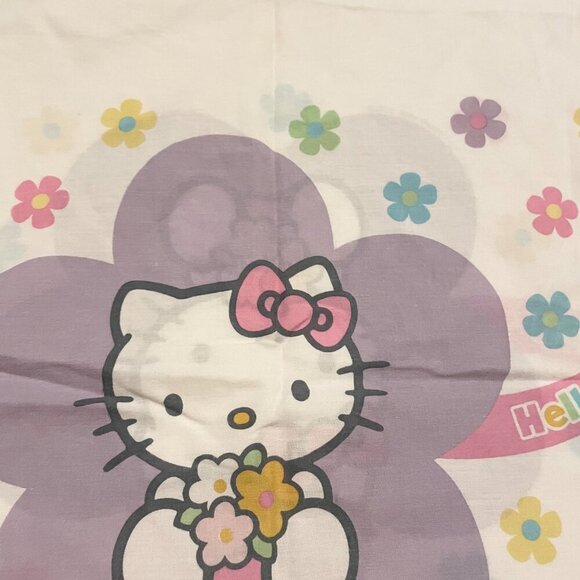 Vintage 2001 Hello Kitty Pillowcase 29 x 20 Inch - Picture 15 of 16
